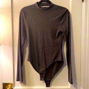 Cute Dark Gray Bodysuit
